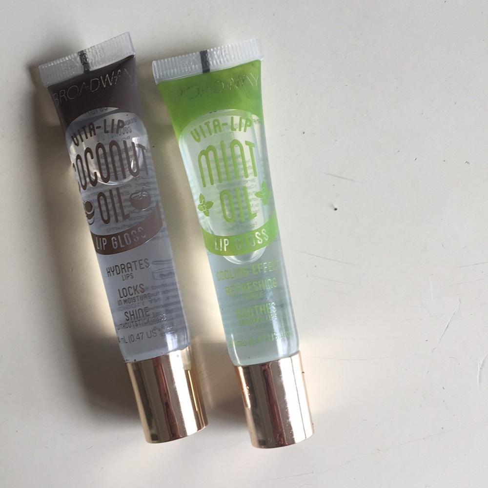 2 broadway ulta clear lip glosses🤤